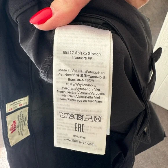 Fjallraven Abisko trekking pants, size EU38/US29 - Picture 2 of 5